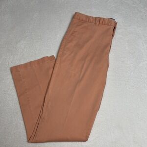 Tommy Bahama Pants Men 36x32 Chino Salmon Coral Flat Front Casual Relaxed Fit